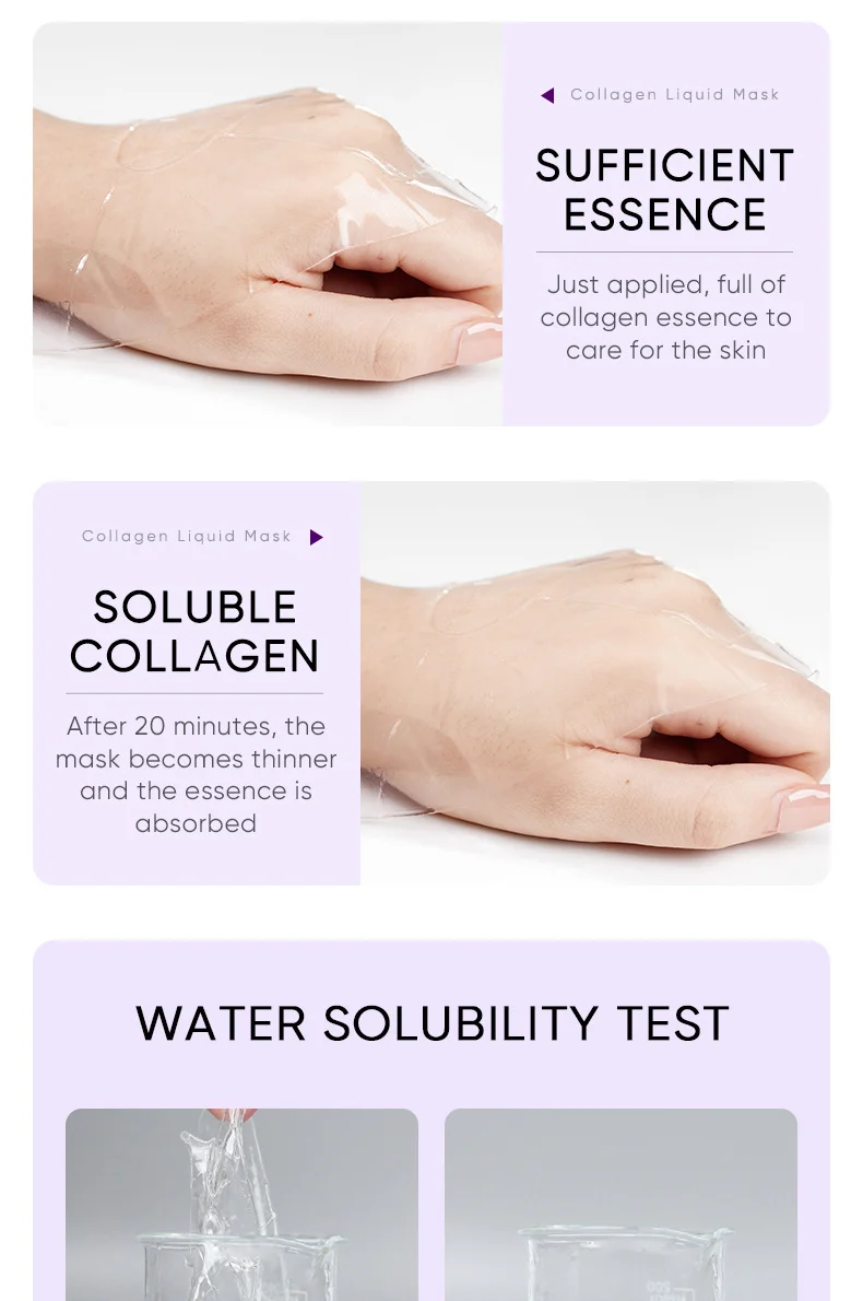 Collagen Anti Wrinkle Facial Mask Anti Aging Fade Fine Lines Firm Skin Moisturizing Brightening Smooth SkinCare Korean Cosmetics Collagen Anti Wrinkle Facial Mask Anti Aging Fade Fine Lines Firm Skin Moisturizing Brightening Smooth SkinCare Korean Cosmetics