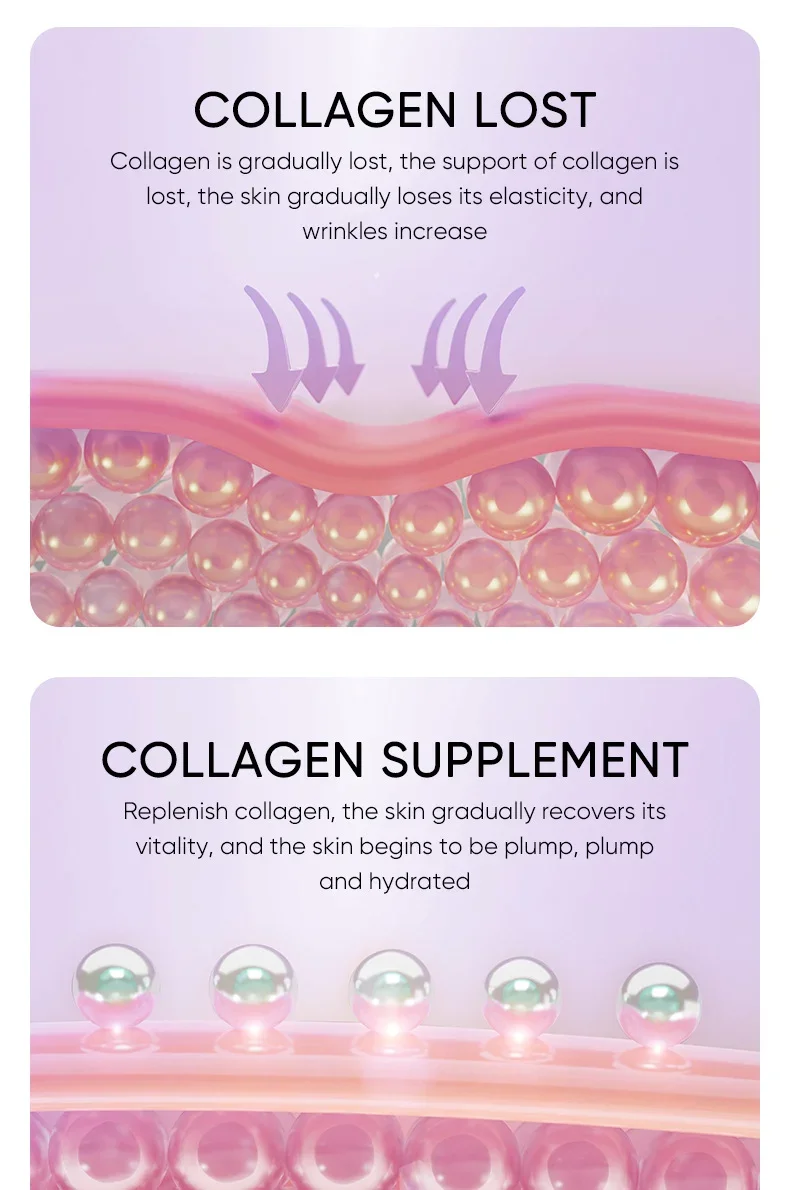 Collagen Anti Wrinkle Facial Mask Anti Aging Fade Fine Lines Firm Skin Moisturizing Brightening Smooth SkinCare Korean Cosmetics Collagen Anti Wrinkle Facial Mask Anti Aging Fade Fine Lines Firm Skin Moisturizing Brightening Smooth SkinCare Korean Cosmetics