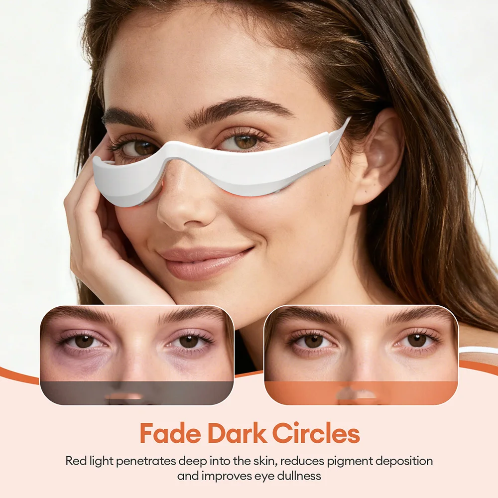 Electric 3D Eyes Massager EMS Eye Massage Glasses Red Light Eye Care Lighten Dark Circles Eye Relax Massager Electric 3D Eyes Massager EMS Eye Massage Glasses Red Light Eye Care Lighten Dark Circles Eye Relax Massager