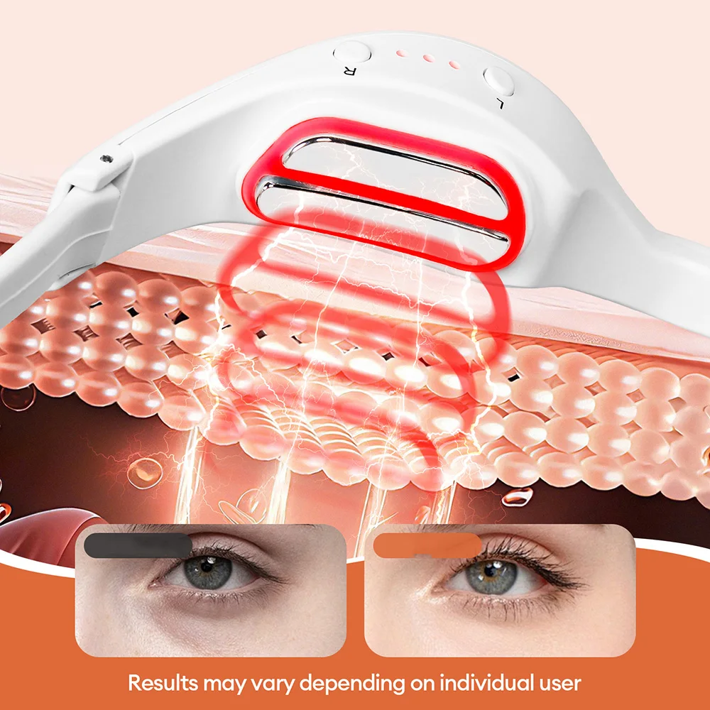 Electric 3D Eyes Massager EMS Eye Massage Glasses Red Light Eye Care Lighten Dark Circles Eye Relax Massager Electric 3D Eyes Massager EMS Eye Massage Glasses Red Light Eye Care Lighten Dark Circles Eye Relax Massager
