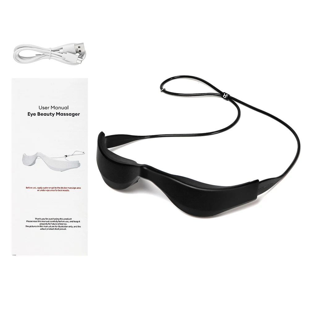 Electric 3D Eyes Massager EMS Eye Massage Glasses Red Light Eye Care Lighten Dark Circles Eye Relax Massager Electric 3D Eyes Massager EMS Eye Massage Glasses Red Light Eye Care Lighten Dark Circles Eye Relax Massager