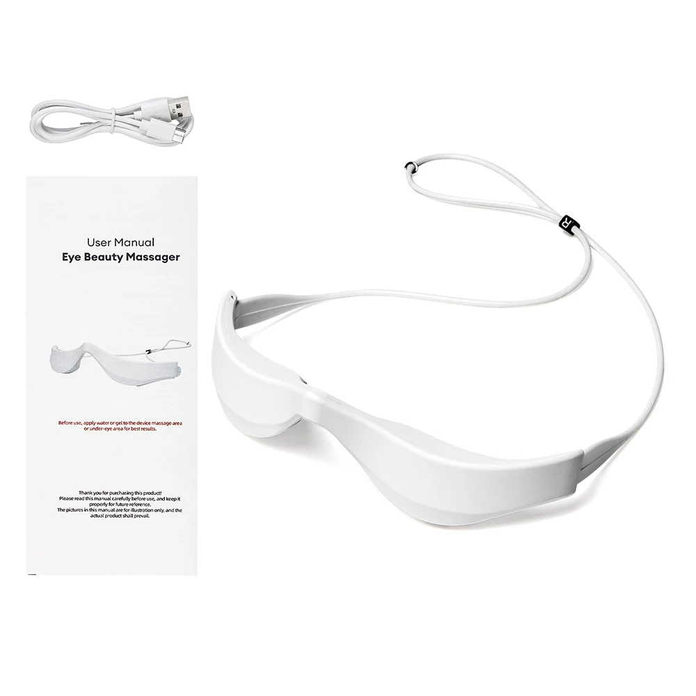 Electric 3D Eyes Massager EMS Eye Massage Glasses Red Light Eye Care Lighten Dark Circles Eye Relax Massager Electric 3D Eyes Massager EMS Eye Massage Glasses Red Light Eye Care Lighten Dark Circles Eye Relax Massager