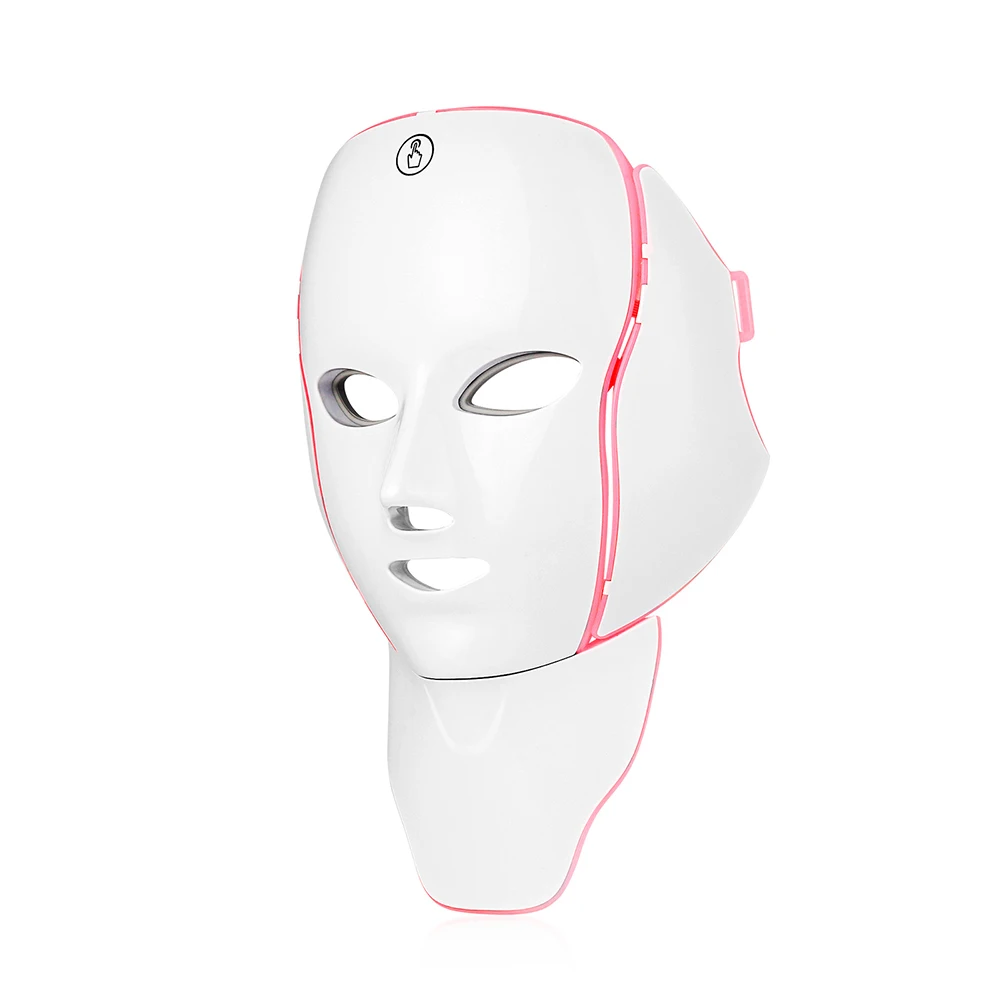 Face Neck Beauty Mask 7 Colors Light LED Mask Photon Red Light Facial Skin Care Repair Skin Anti Aging Wrinkle Skin Tightening