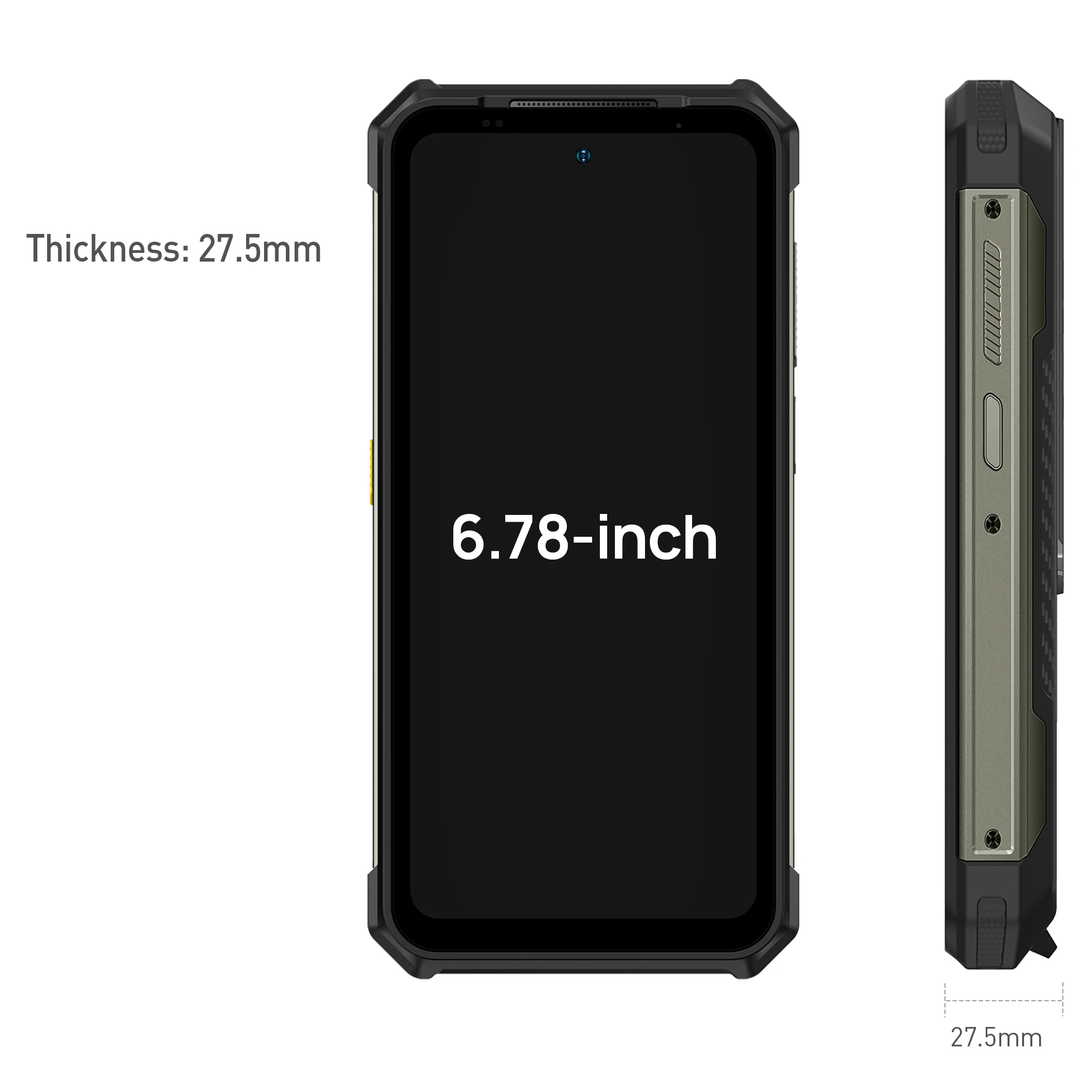 Ulefone Armor 24 Rugged Smartphone Up to 24GB RAM 256GB ROM 22000mAh 66W 64MP Night Camera 6.78