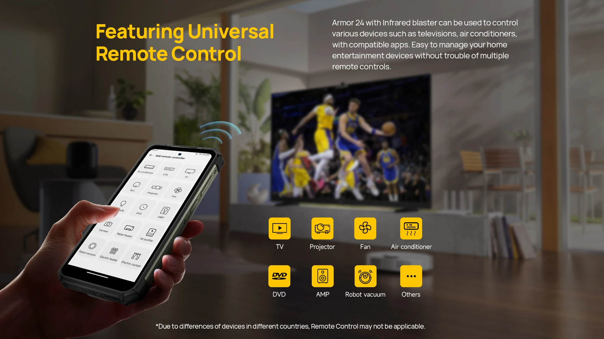 Ulefone Armor 24 Rugged Smartphone Up to 24GB RAM 256GB ROM 22000mAh 66W 64MP Night Camera 6.78