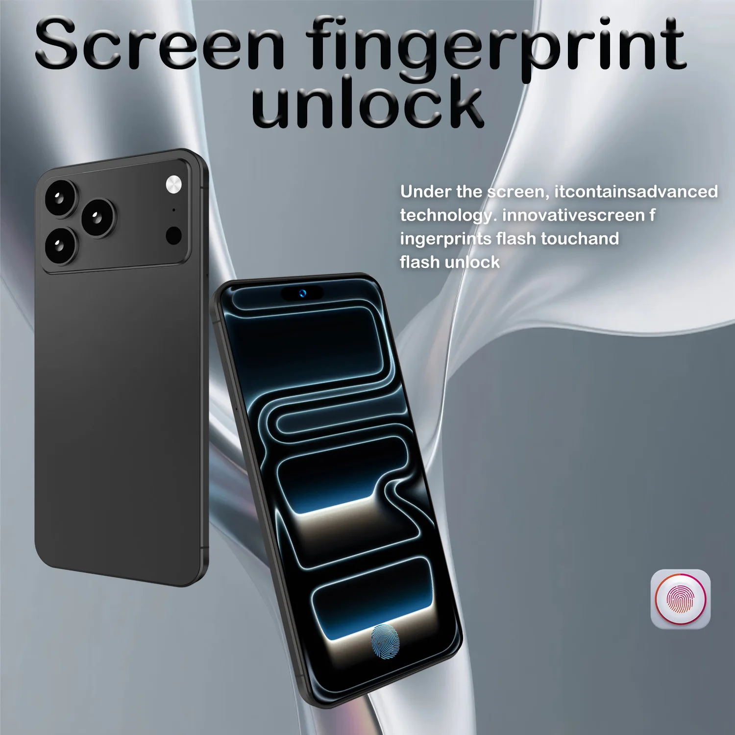 2026 New I17 Promax Pro Original Intelligent Global Version 4G 5G Dual Card Dual Standby System 8000mAh Battery