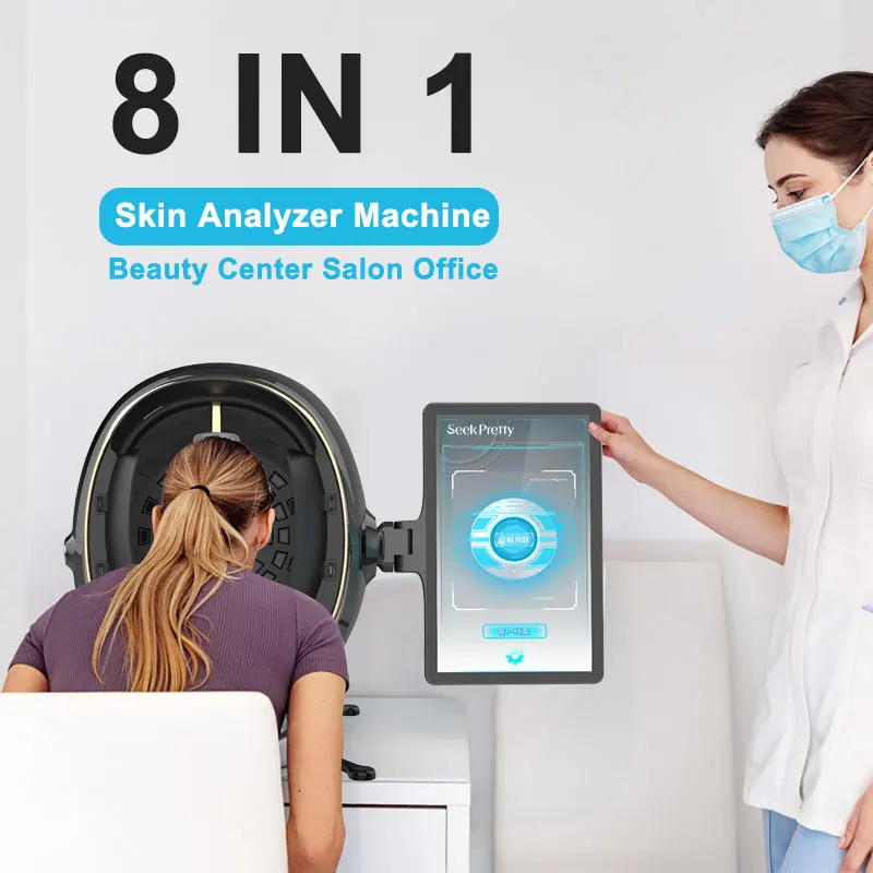 NEW 2025 Magic Mirror 3D Digital Facial Analysis Machine Product Desc Skin Analyzer AI Intelligent Image Instrument Detector