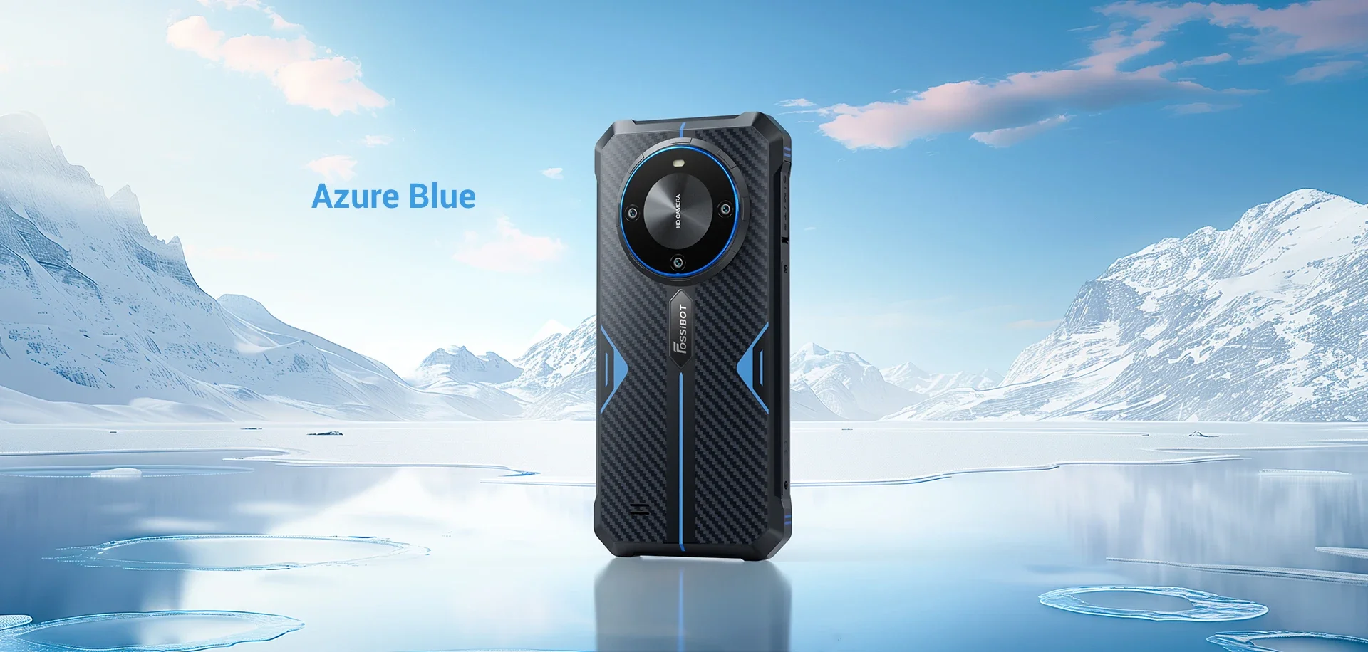 FOSSiBOT F105 Rugged Smartphone 12(4+8)GB+64GB 10300mAh Android 14 OS Mobile Phone 20 MP Camera 6.745