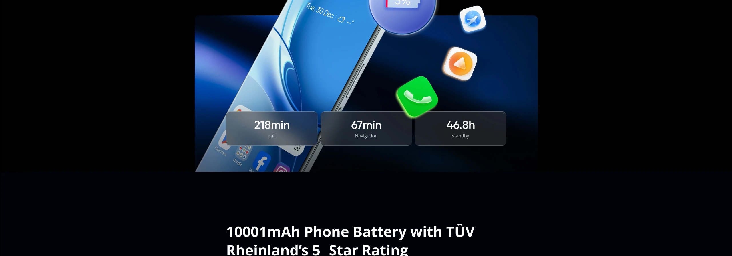 [World Premiere] realme P4 Power 5G Smartphone 10001mAh Battery 80W Charge Dimensity 7400 Ultra Chipset 50MP Sony OIS Camera NFC