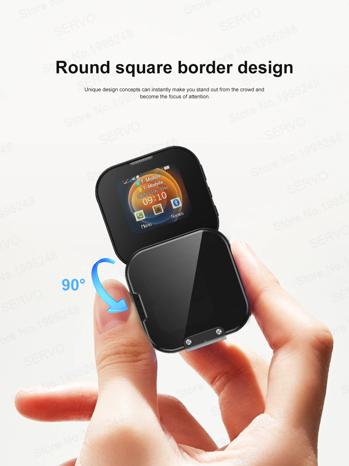 SERVO i19 Rotate Mini Mobile Phone 1.69