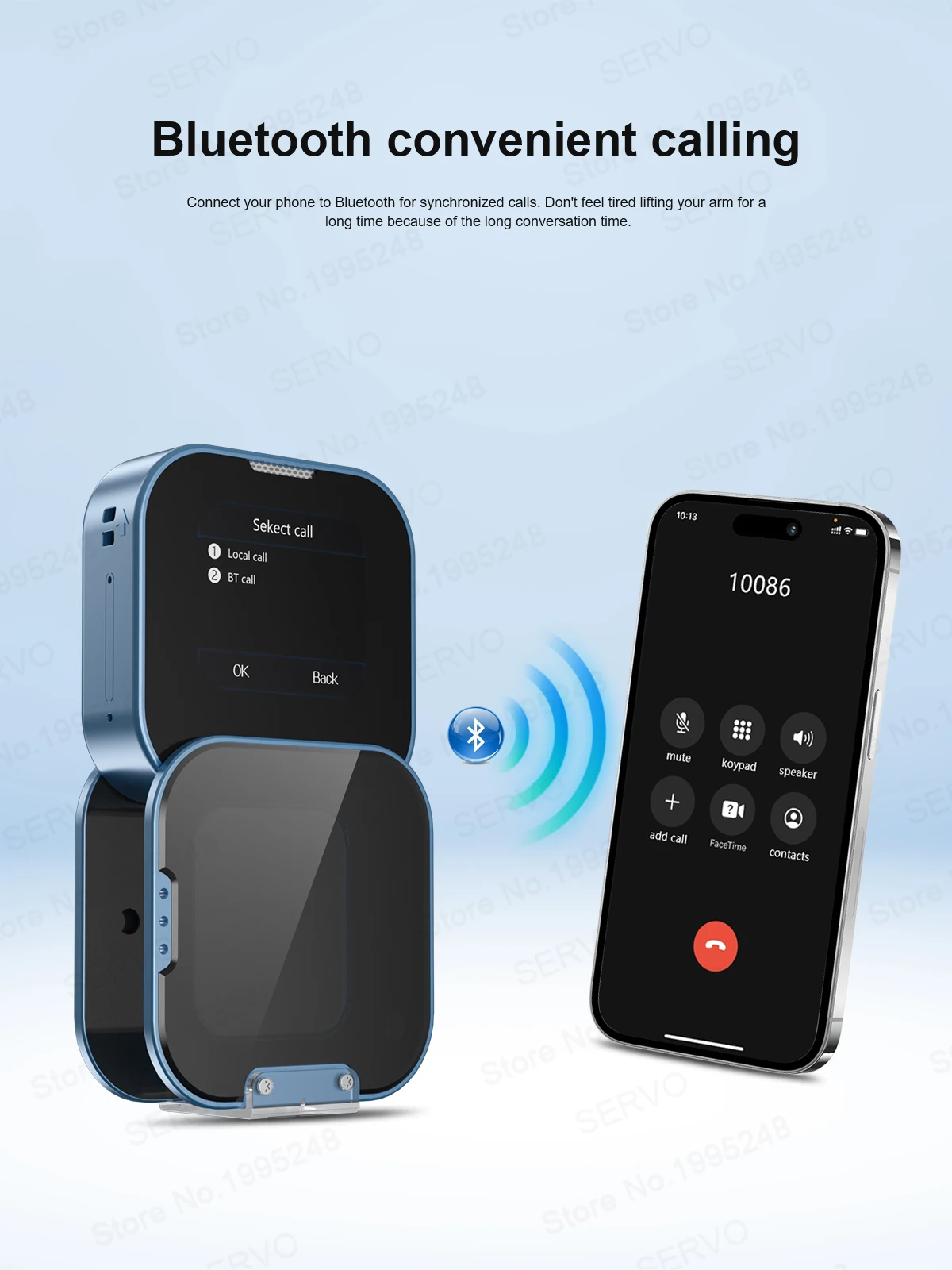 SERVO i19 Rotate Mini Mobile Phone 1.69