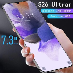 New 5G Dual Card S26 Ultra Phone Global Version Android 14