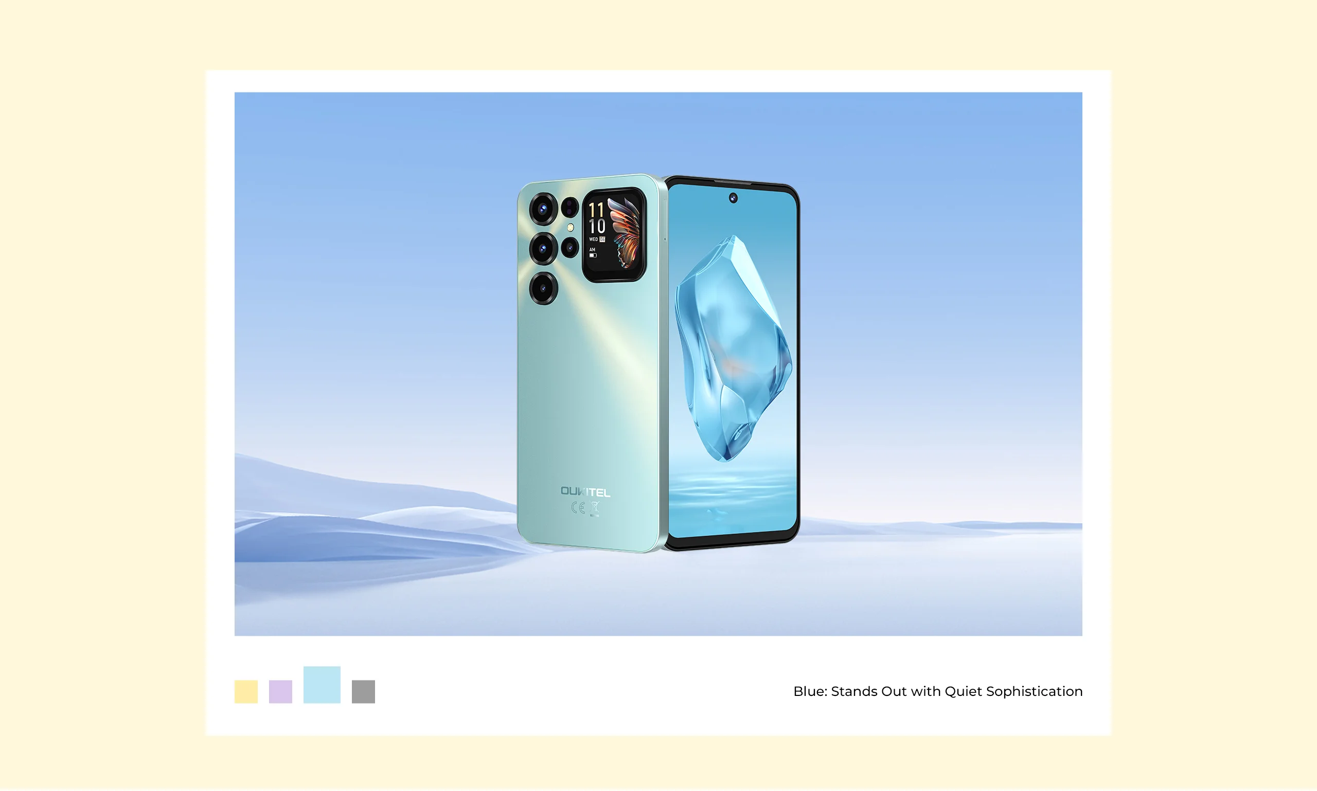 OUKITEL C68 Plus 6000mAh Smartphone, 24GB+256GB, 7.2