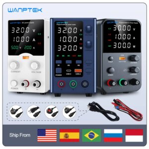 Wanptek DC Power Supply 30V 60V 120V Adjustable Voltage Regulator