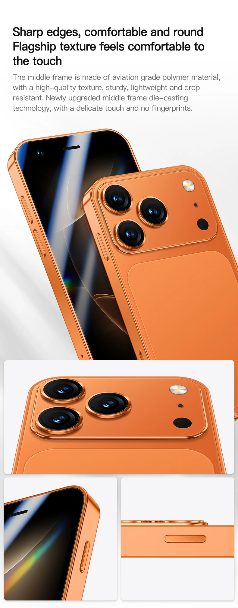 ONEMYTH A17 Mini 3G Phone 2GB/16GB, WhatsApp GPS WiFi, Face Unlock Small Smartphone for Children/Elderly, Lightweight & Portable