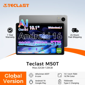 Teclast M50T Tablet  4GB RAM+28GB Virtual 128GB ROM
