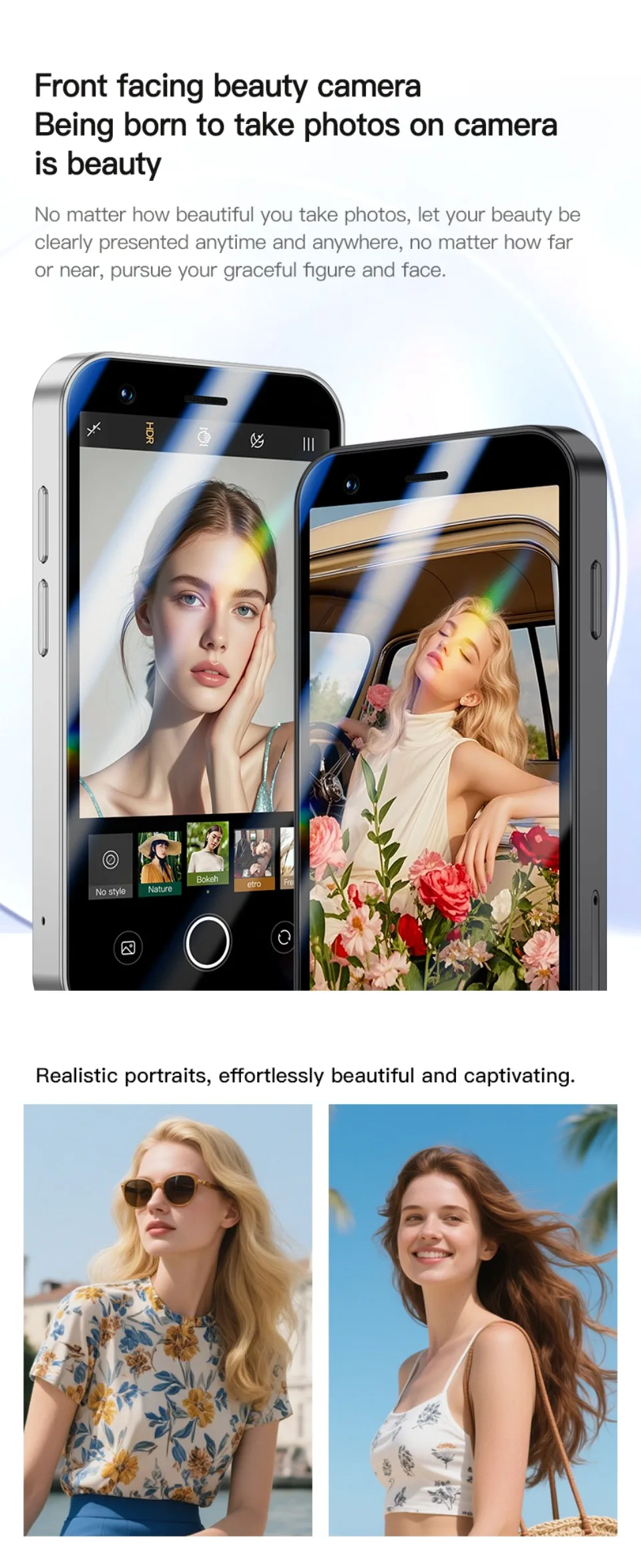 SOYES A17 Mini Android8.1 Smart Phone 3.0 Inches 2GB RAM 16GB ROM Dual SIM Standby Play Store 3G Little Phone