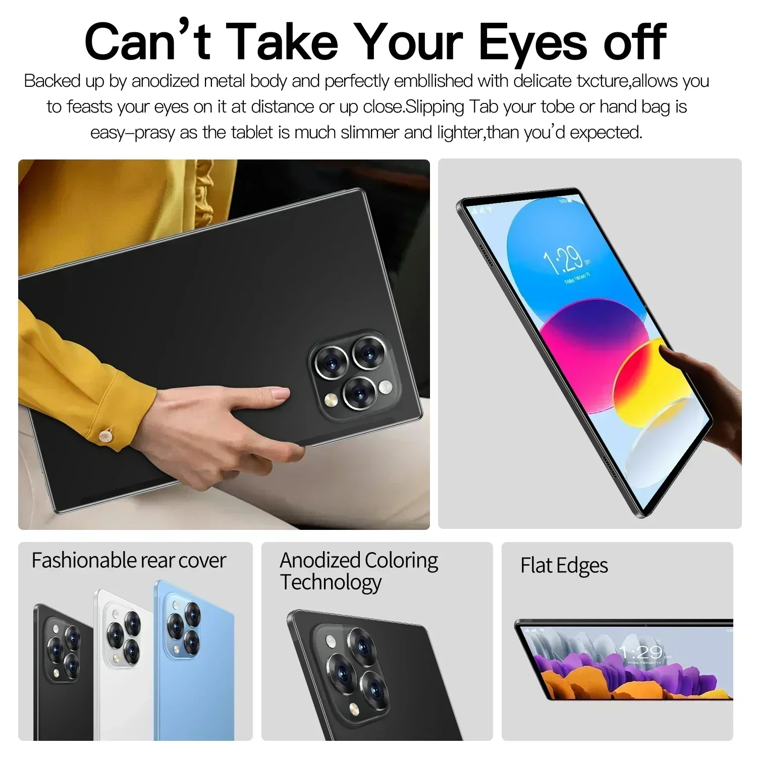 2025 New Original Global Tablet Android 15 Pad 15 Pro 24GB+2TB Snapdragon Gen2 Android Tablet 5G Dual lM Card HD 4K Mi Tablet