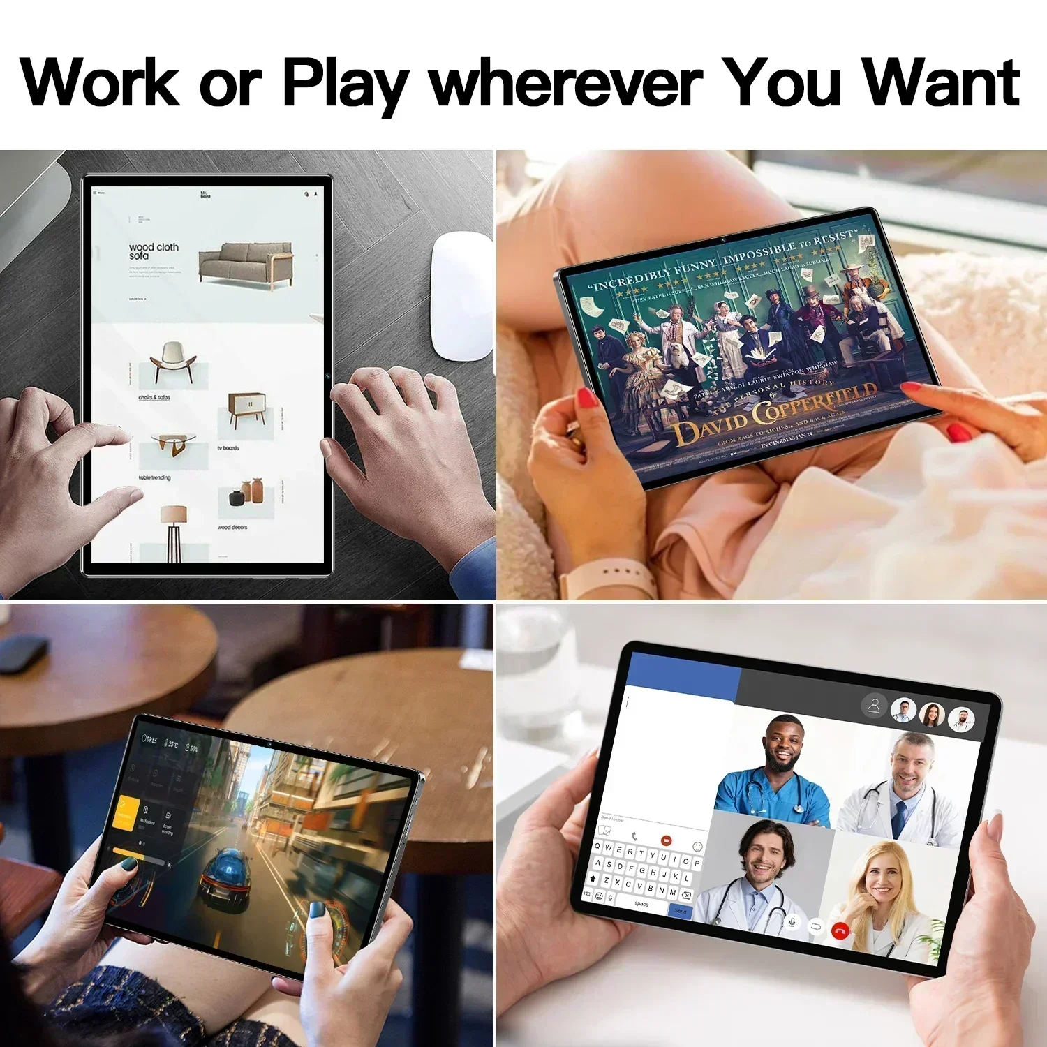 2026 New Original Global Edition Tablet Android 16 Pad 15 Pro 24GB+2TB Snapdragon 8gen3 Tablet 5G Dual Sim Card HD Full Screen