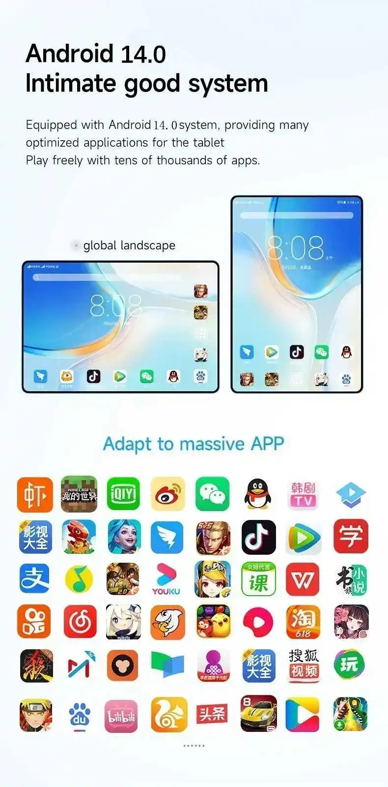 2026 Original Pad Air Pro 5G Tablet PC 24GB+2TB 20000mAh Snapdragon 888 Android 14 5G Dual SIM GPS 5G WIFIScreen tableta android