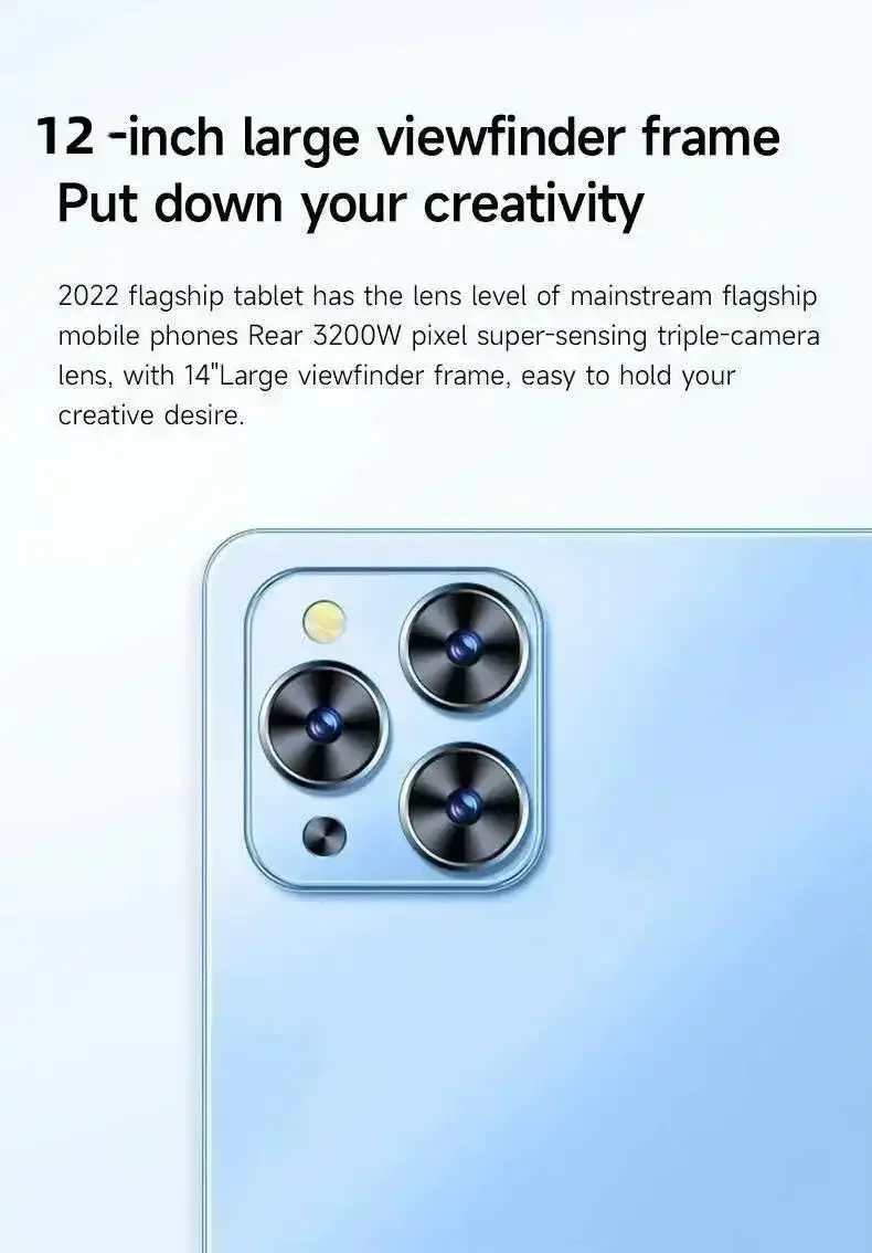 2026 Original Pad Air Pro 5G Tablet PC 24GB+2TB 20000mAh Snapdragon 888 Android 14 5G Dual SIM GPS 5G WIFIScreen tableta android