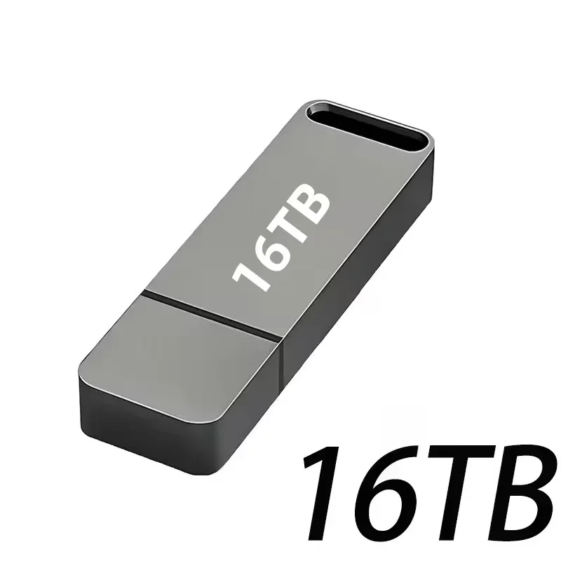 NEW 16TB Metal Flash Drive USB3.2 High Speed Transfer Large Capacity Portable USB Memory Pen Drive For Phone Computer Car U Disk NEW 16TB Metal Flash Drive USB3.2 High Speed Transfer Large Capacity Portable USB Memory Pen Drive For Phone Computer Car U Disk