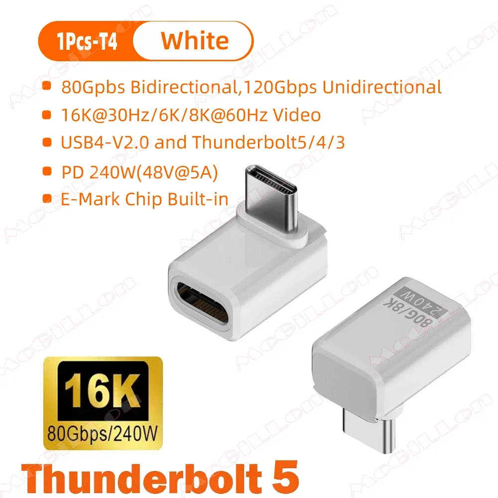 1Pcs-T4 White