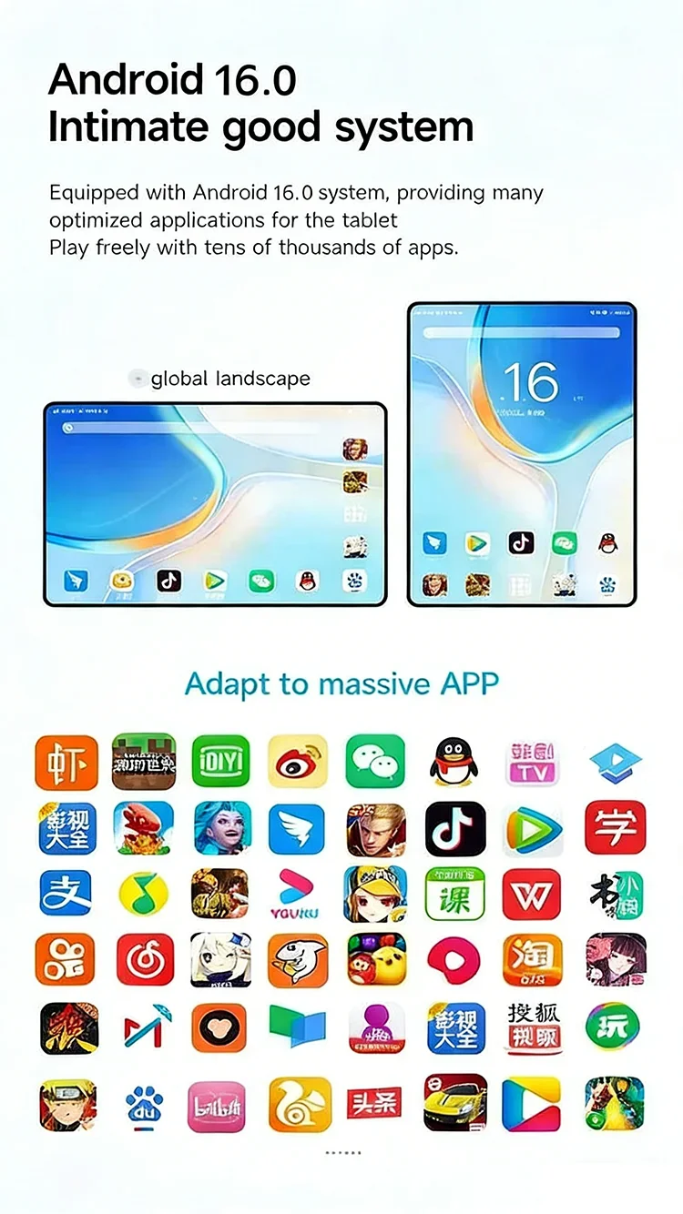 2026 Original Tablet iPad Air Pro 12 Inch 24GB RAM 2TB ROM tablet Android 16 Core Pad Tablet PC Phone Dual Wifi tablette android