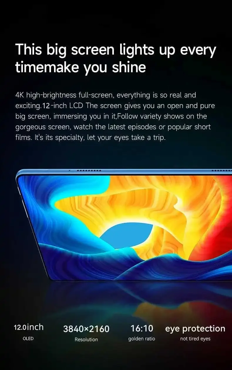 2026 Original Tablet iPad Air Pro 12 Inch 24GB RAM 2TB ROM tablet Android 16 Core Pad Tablet PC Phone Dual Wifi tablette android