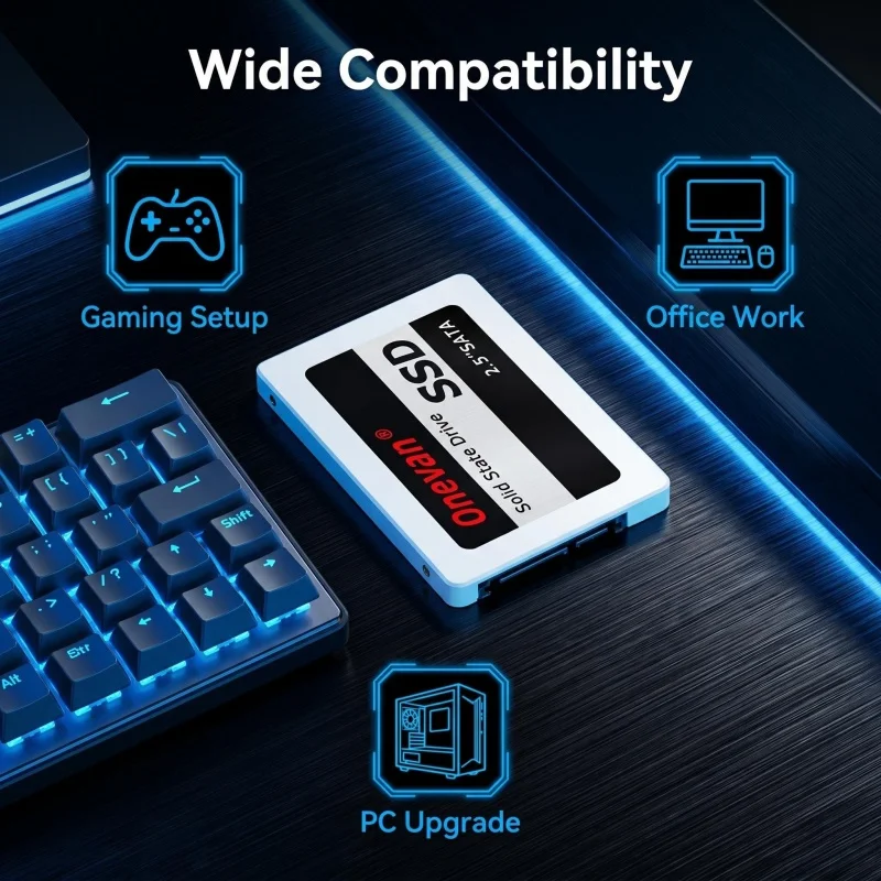 Internal Hard Drive SSD 2.5 Inch SATA Disk for Laptop - SSD 512GB 240GB 1TB 480GB 120GB 256GB - HDD 2.5 Hard Disk for Computer
