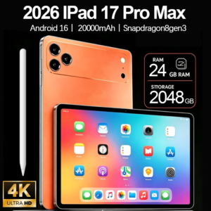 12-Inch Global Pad 17 Pro Max Tablet PC 24GB 2TB 5G Dual SIM