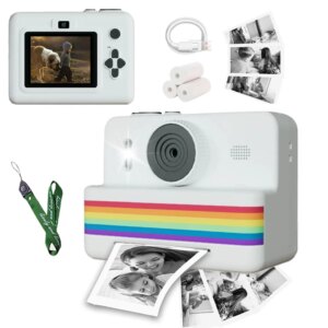 Digital Children Camera, Instant Print Photo Kids  HD Video Camera