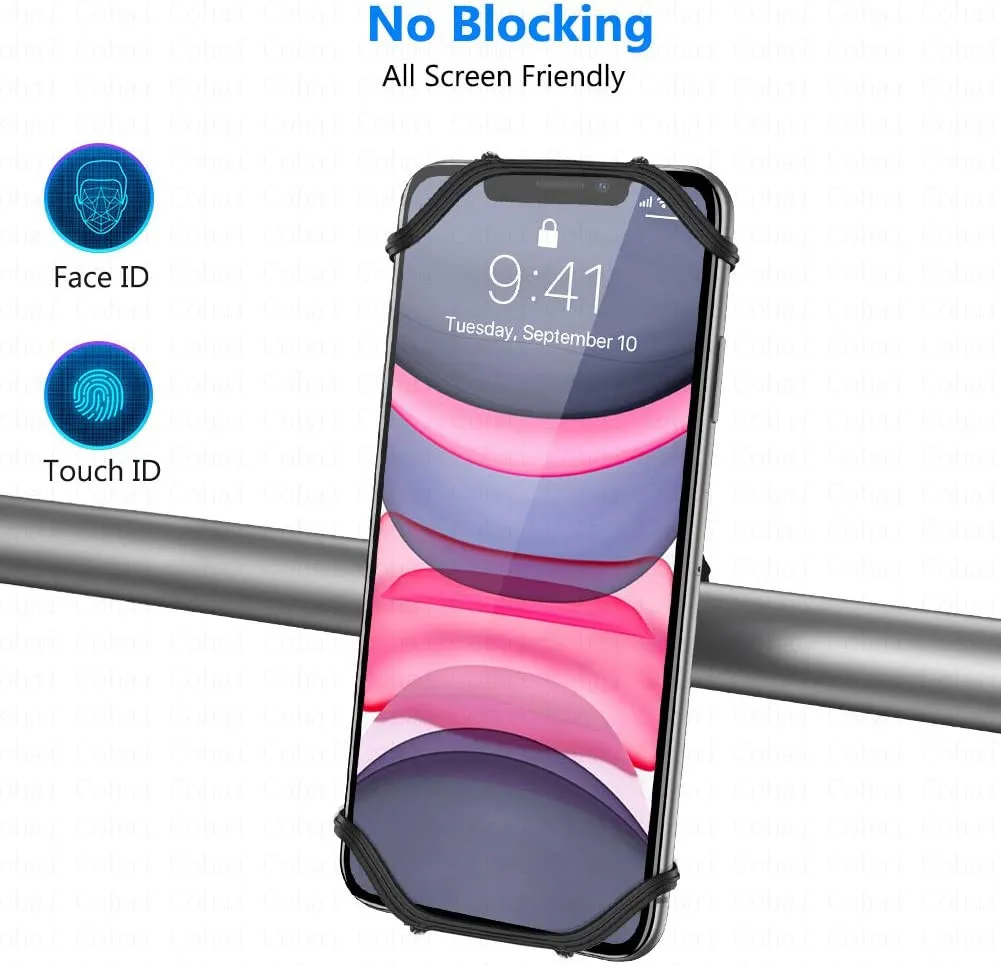 Bike Phone Holder Bicycle Mobile Cellphone Holder Motorcycle Stand Suporte Celular For iPhone Samsung Xiaomi Gsm Houder Fiets