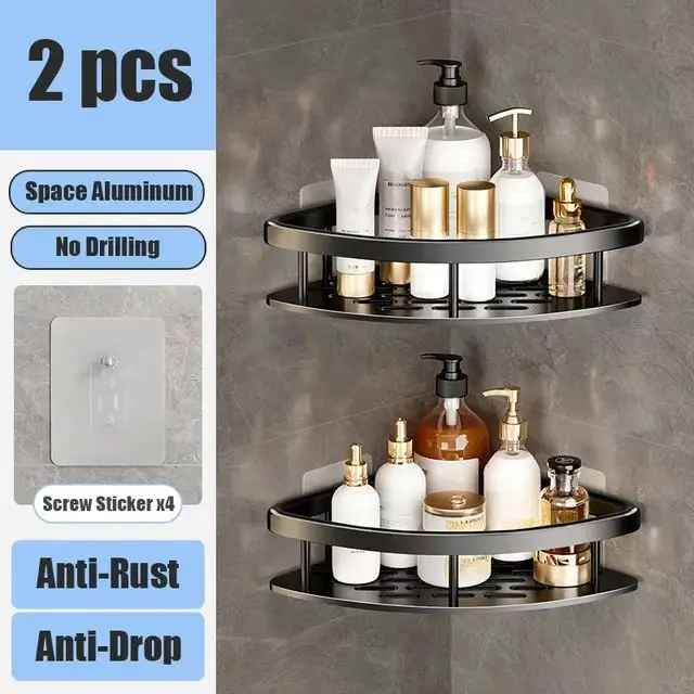 blcak Triangle 2pcs