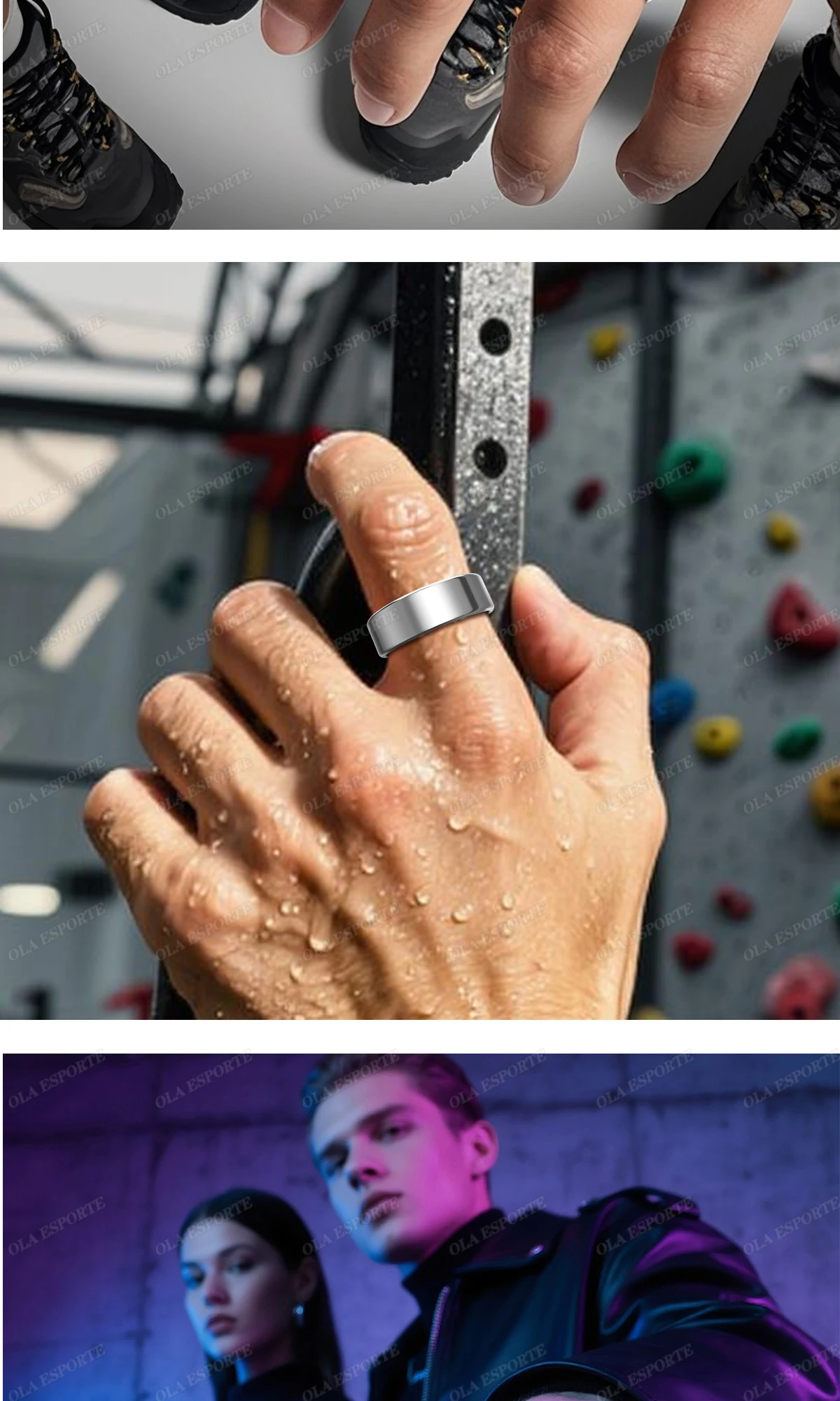 2026 Smart Ring Blood Pressure Heart Rate Sleep Monitoring Smartring IP68 & 5ATM Waterproof Multi-sport Mode Smartring Man Women