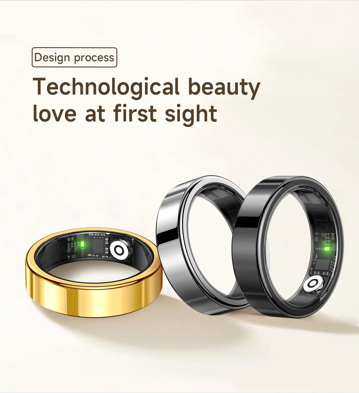 2026 New Smart Ring Heart Rate Blood Pressure Sleep Monitoring Motion Tracking IP68 Waterproof Men Women Smart Ring Holiday Gift 2026 New Smart Ring Heart Rate Blood Pressure Sleep Monitoring Motion Tracking IP68 Waterproof Men Women Smart Ring Holiday Gift