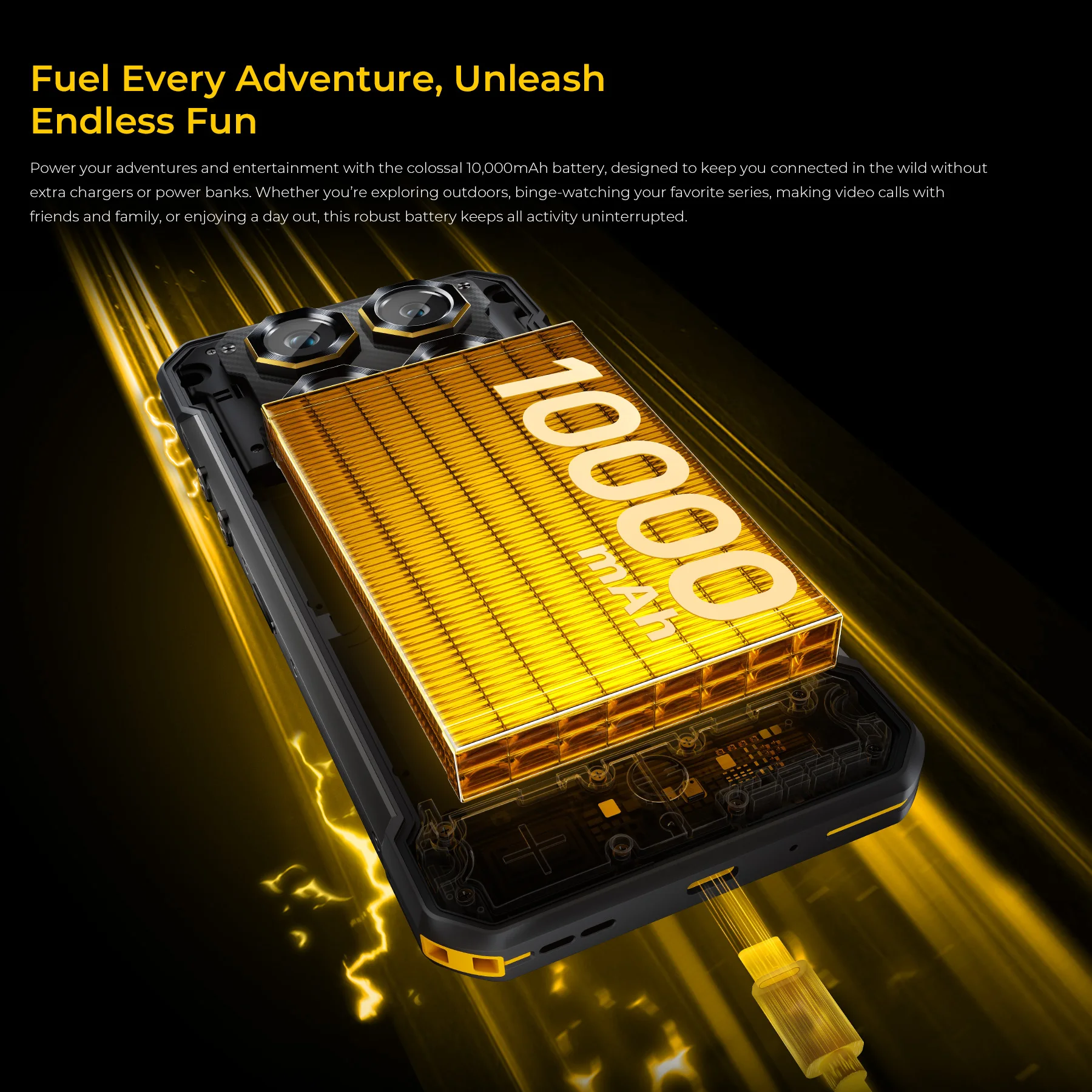 OUKITEL WP60 5G NFC Rugged Phone 48GB(16+32) +512GB, - Image 5