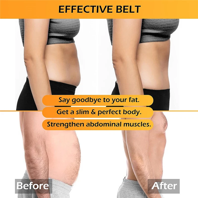 EMS Muscle Stimulation Belt Electric ABS Stimulator Trainer EMS Abdominal Exerciser Toning Belts Arm Leg Back Fitness Massager