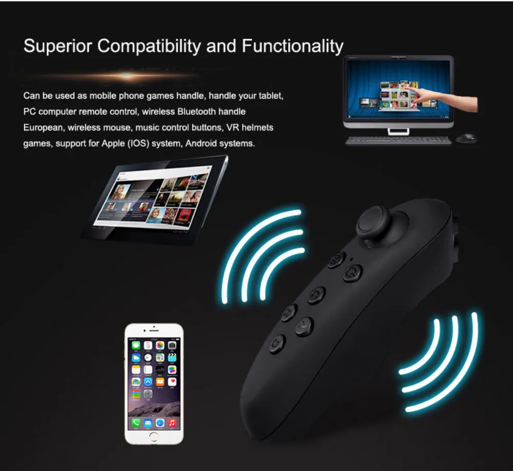 3D Virtual Reality VR Glasses For iPhone Android Smartphone Cell Mobile Phone Helmet Headset Wirth Real Lenses Goggles Devices