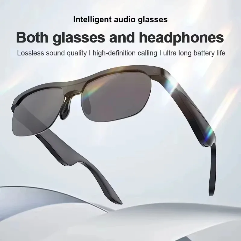 8K HD AI Smart Glasses Translation Hands-Free Calling AI Chat Logging Music Playback Smart Sunglasses for Men Women NEW