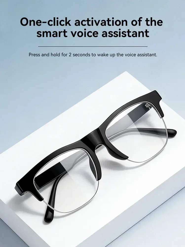 8K HD AI Smart Glasses Translation Hands-Free Calling AI Chat Logging Music Playback Smart Sunglasses for Men Women NEW