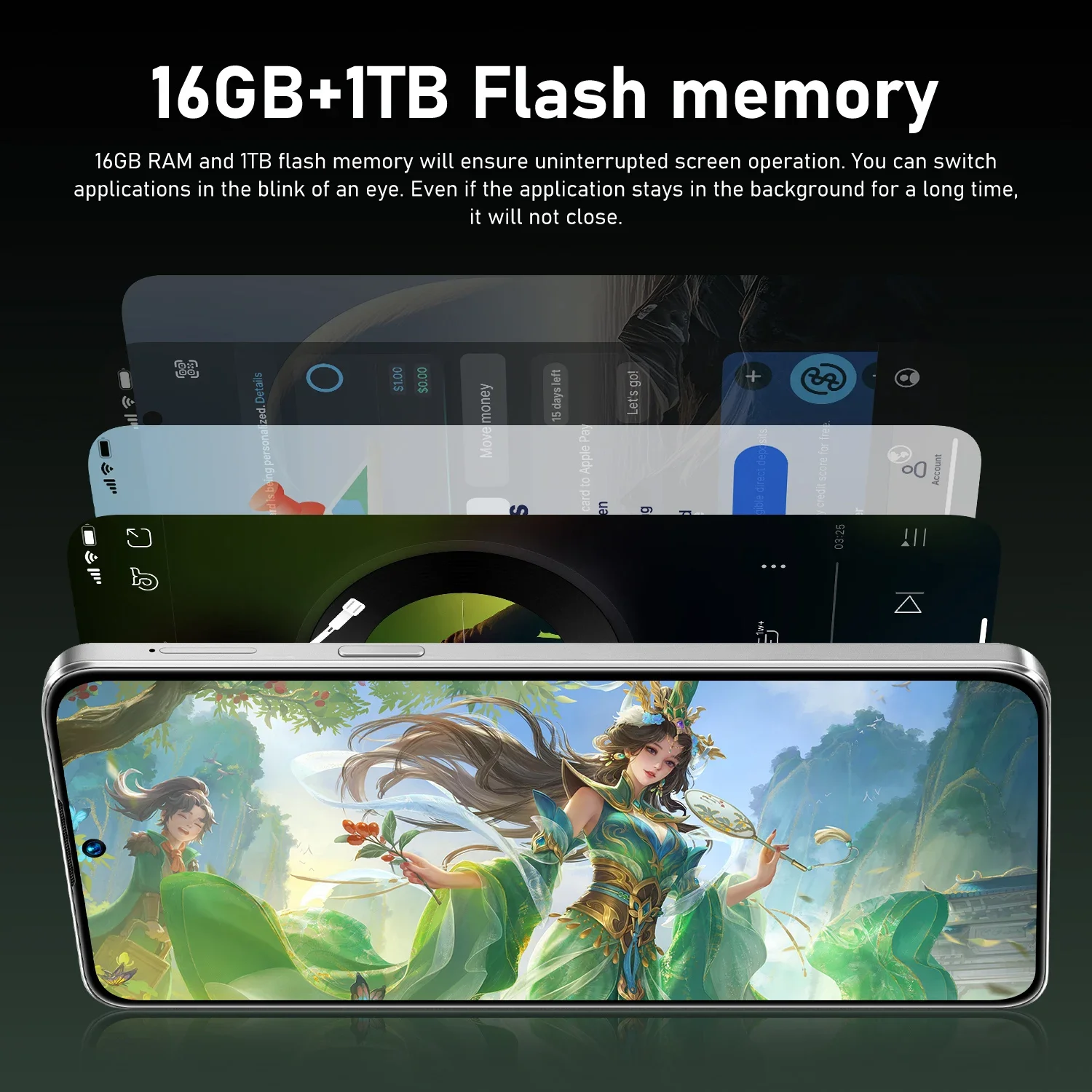 High Quality 2026 New M17 Pro Max original intelligent 5G dual card dual standby system global version 7800mAh battery Arrival