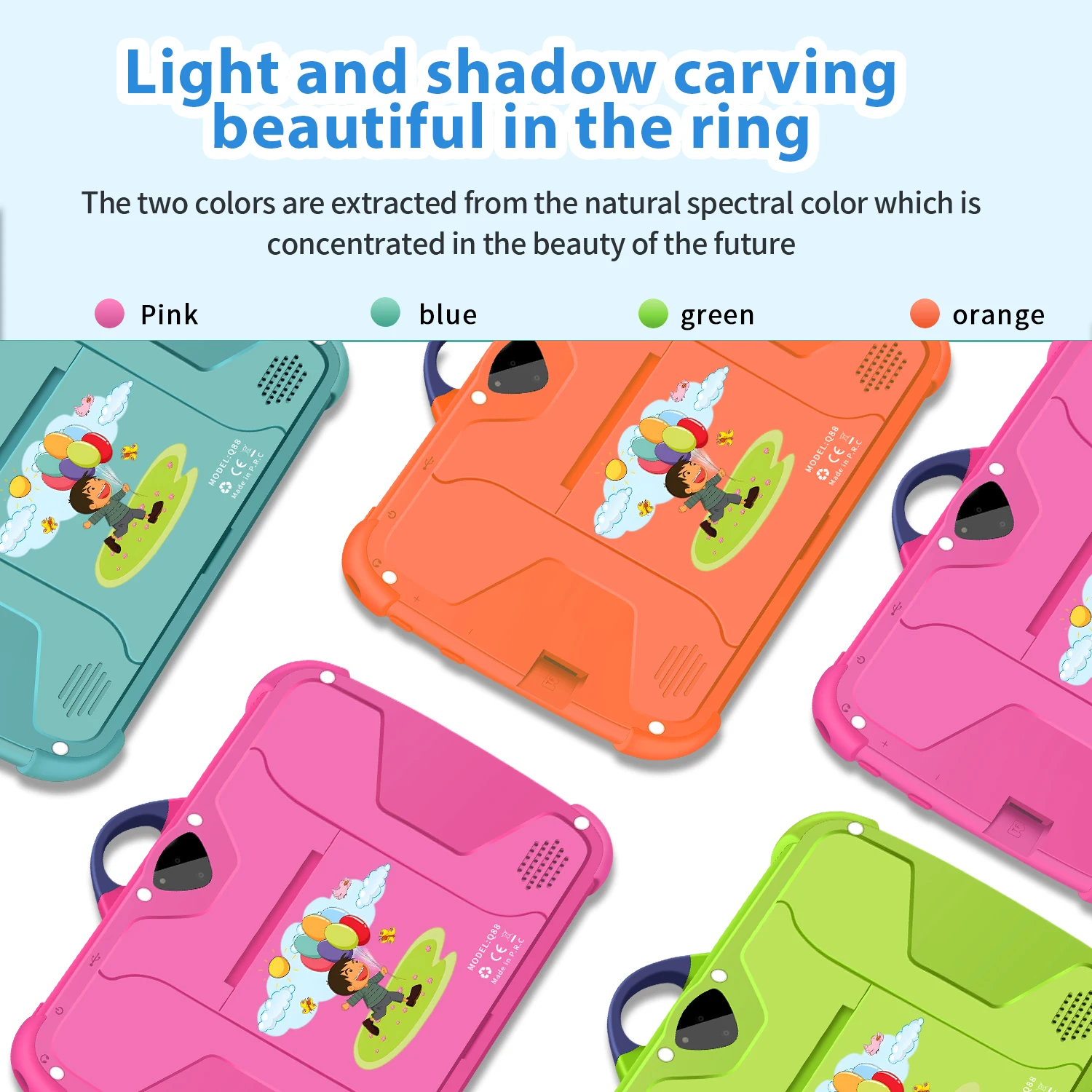 New 5G WIFI 7 Inch Android Kids Tablets Quad Core 4GB RAM 64GB ROM Dual BOW Cameras Cheap And Simple Children's Gifts Tablet PC New 5G WIFI 7 Inch Android Kids Tablets Quad Core 4GB RAM 64GB ROM Dual BOW Cameras Cheap And Simple Children's Gifts Tablet PC