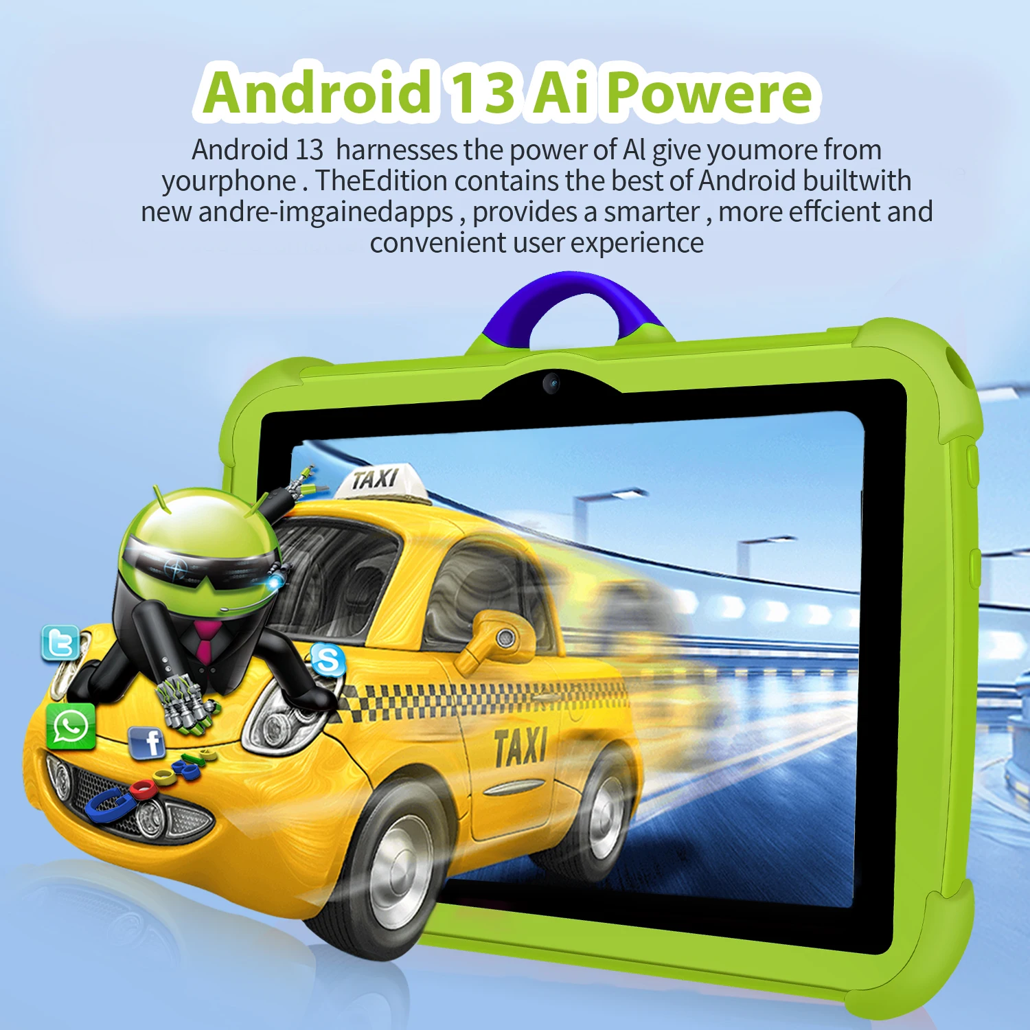 New 5G WIFI 7 Inch Android Kids Tablets Quad Core 4GB RAM 64GB ROM Dual BOW Cameras Cheap And Simple Children's Gifts Tablet PC New 5G WIFI 7 Inch Android Kids Tablets Quad Core 4GB RAM 64GB ROM Dual BOW Cameras Cheap And Simple Children's Gifts Tablet PC