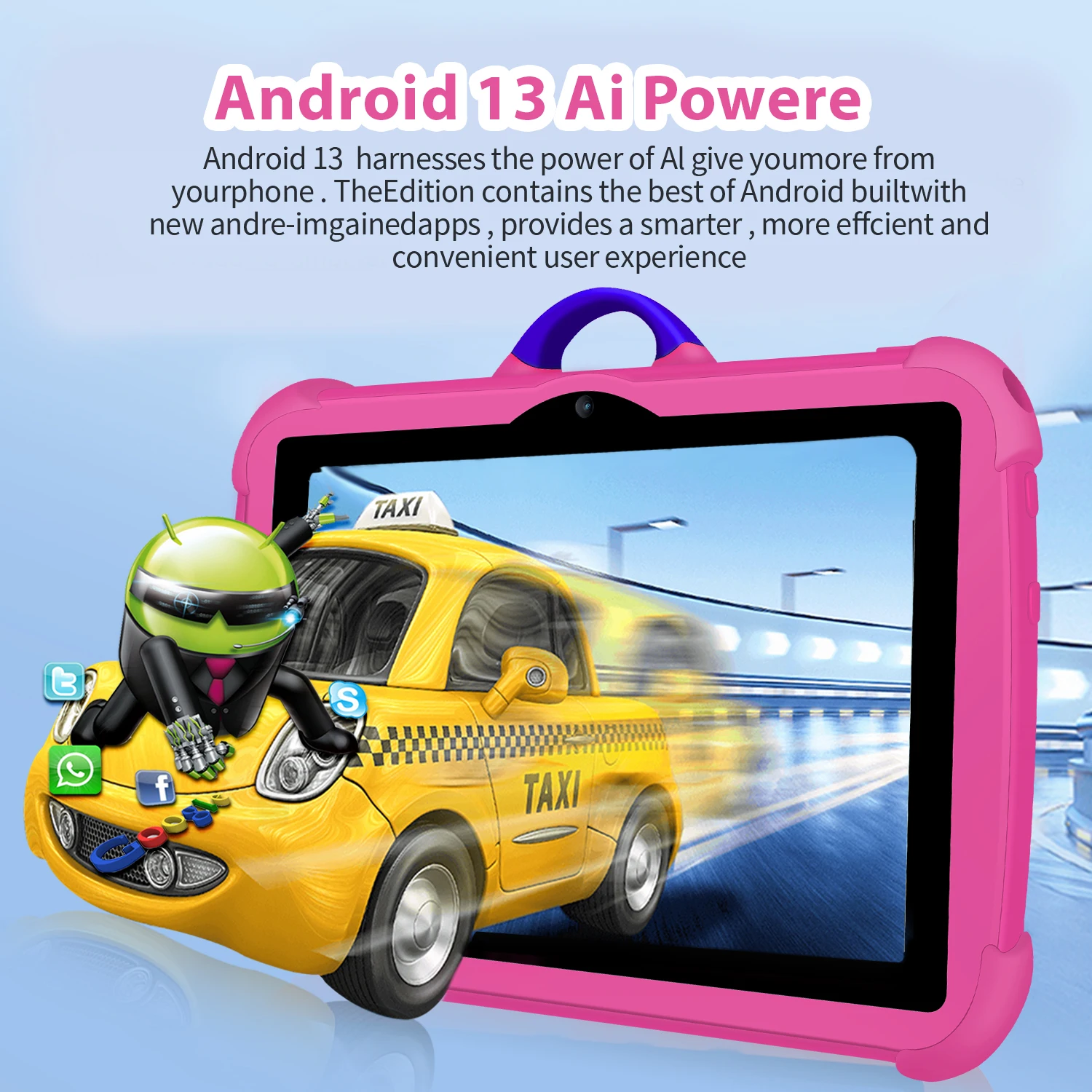 New Cartoon Pattern Kids Tablet 7 Inch Quad Core 4GB RAM 64GB ROM Android Learning Education Games Tablets Children's Gifts New Cartoon Pattern Kids Tablet 7 Inch Quad Core 4GB RAM 64GB ROM Android Learning Education Games Tablets Children's Gifts