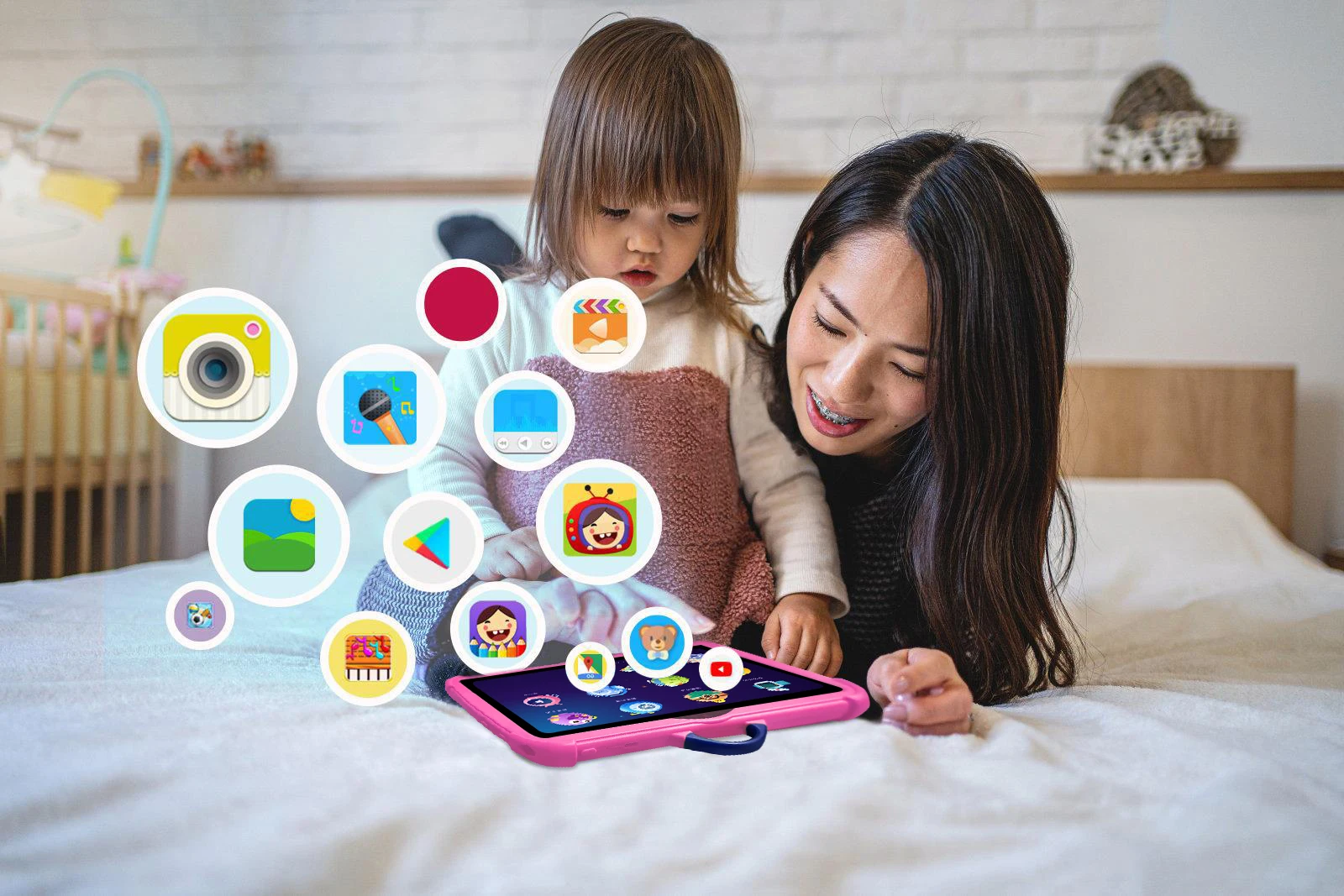 New Cartoon Pattern Kids Tablet 7 Inch Quad Core 4GB RAM 64GB ROM Android Learning Education Games Tablets Children's Gifts New Cartoon Pattern Kids Tablet 7 Inch Quad Core 4GB RAM 64GB ROM Android Learning Education Games Tablets Children's Gifts