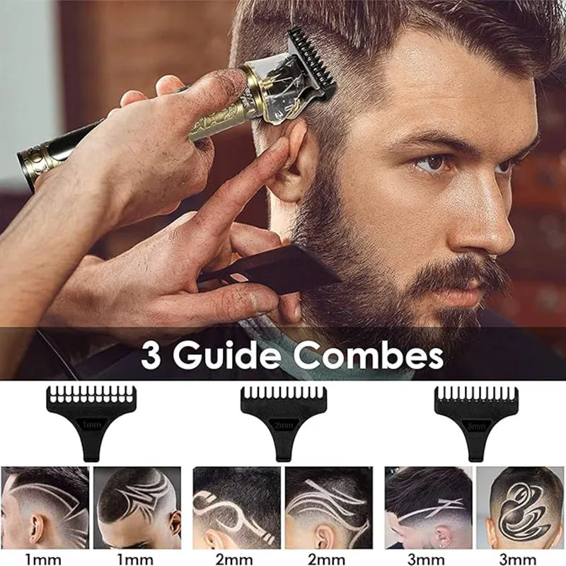 2026 New Arrival！Vintage T9 Hair Clipper Beard Shaving Body Hair Trimmer Clippers Electric Men Haircut Machine Barber Shaver