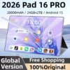 Pad 16 PRO Tablet Snapdragon 8gen2 Global 22GB+22TB 5G Dual SIM