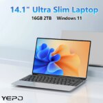 14.1" Ultra Slim Laptop - 16GB RAM, 2TB SSD, Windows 11