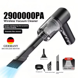 WIRELESS MINI CAR AND HOME VACUUM CLEANER